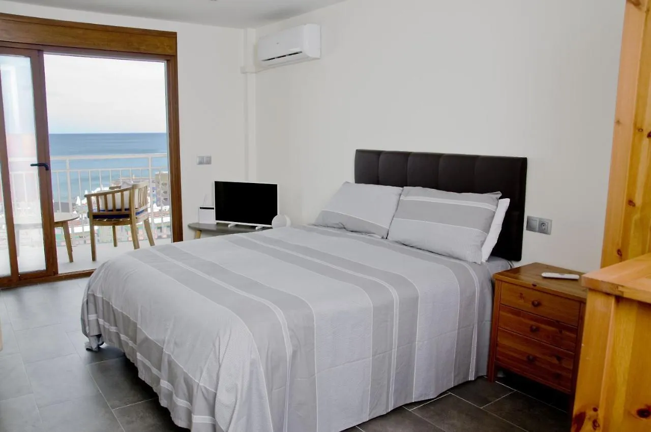 토레몰리노스 Stunning Studio.Seaview With Balcony And Pool. 아파트
